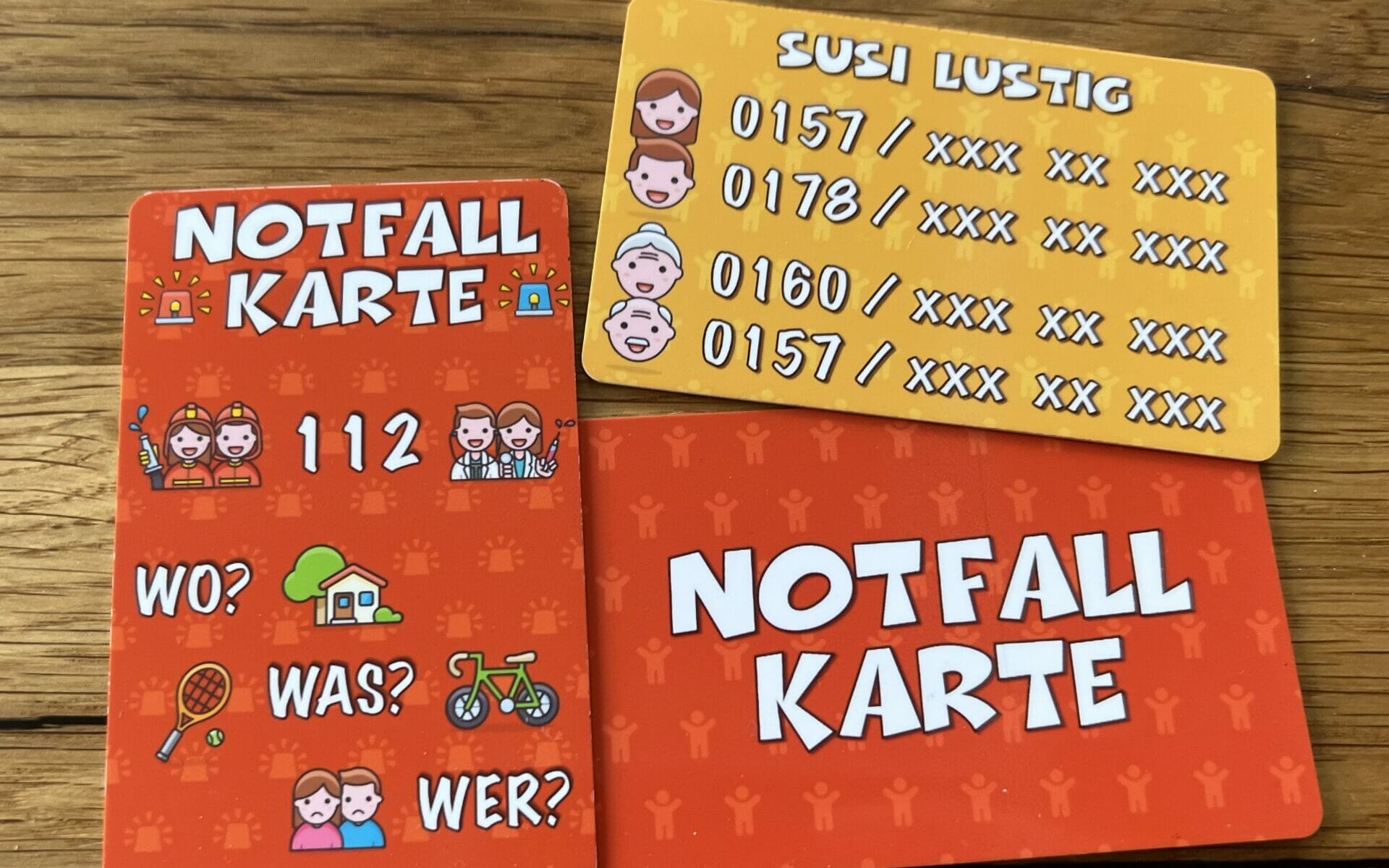 Wichtel Im Wald - Notfall-Kontaktkarte für Kinder - DIY mit NFC - IMG 1477