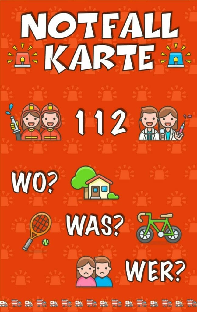 Wichtel Im Wald - Notfall-Kontaktkarte für Kinder - DIY mit NFC - NFC EmergencyCard Back e1645884200869