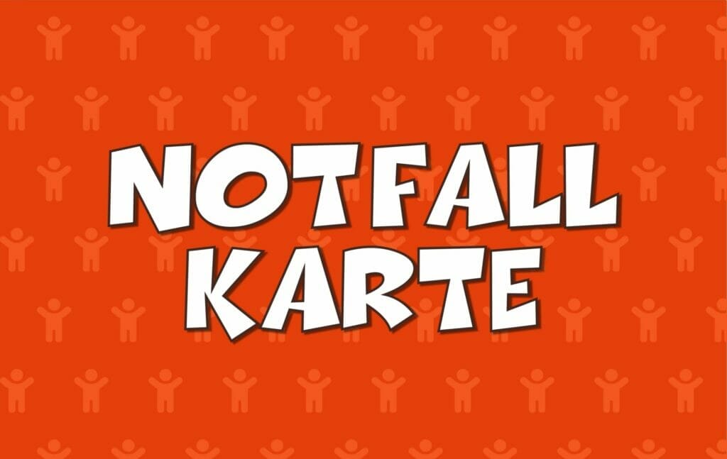 Wichtel Im Wald - Notfall-Kontaktkarte für Kinder - DIY mit NFC - NFC EmergencyCard Back1